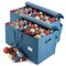 Hearth & Harbor Large Christmas Ornament Storage Box With Adjustable Dividers